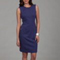 Calvin Klein Women's Sapphire Zipper Pocket Dress