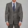 Tommy Hilfiger Men's Glen Plaid 2-button Wool Suit