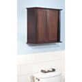 Sliding Door Bamboo Wall Cabinet