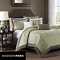 Madison Park Brookfield Sage 7-piece Queen-size Comforter Set