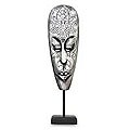 Handcrafted Albesia Wood 'Lombok Turtle' Mask (Indonesia)