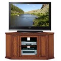 Oak 46-inch Corner TV Console