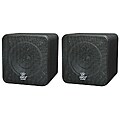 Pyle 4-inch 200 Watt Mini Cube Bookshelf Speakers (Refurbished)