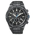 Citizen Men's Eco Drive Black Stainless Steel Watch