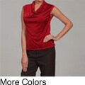 Jones New York Collection Women's Drape Top