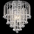 Crystal 4-light Chrome Chandelier