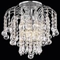 Crystal 3-light Chrome Chandelier