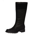 Sebago Women's 'Saranac High' Black Leather Boots FINAL SALE
