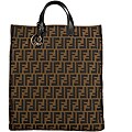 Fendi Zucca Canvas Tote Bag