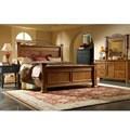 Attic Heirlooms Manison Stain Finish Queen Bed