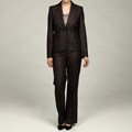 Nine West Women's Smoke 1-button Pant Suit