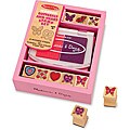 Melissa and Doug Butterfly and Hearts Stamp Set