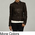 Cole Haan Women's Washed Lambskin Jacket