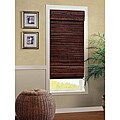 Bali Mahogany Cordless Bamboo Roman Shade (31 in. x 72 in.)