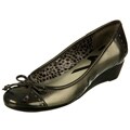 AK Anne Klein Sport Women's 'Shevanie' Pewter Bow Wedges