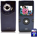 SVP HDDV1100 Navy Blue HD Digital Camcorder with 4GB SD Card