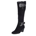 Aerosoles Women's 'Wonderling' Black Wedge Boots