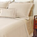 Diamante Matelasse Ivory Full/ Queen-size Coverlet