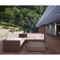 Perugia 6-piece Wicker Sectional