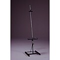 Avanti I Black Heavy Duty Steel Single Square Post Artist Easel