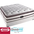 Simmons Beautyrest Elite Scott Plush Super Pillow Top Queen-size Mattress Set