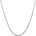 14k White Gold 16-inch Round Wheat Chain