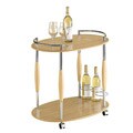 Organize It All 2-tier Light Serving Cart