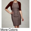 Marc NY Women's Open-front Shrug Sweater