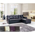 Athen Leather Sectional Sofa