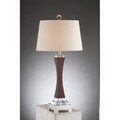 Antonia Wood and Crystal Table Lamp