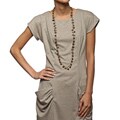 Copperplated Faux Pearl Necklace