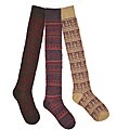 MUK LUKS Women's Micro Fiber Boot Height Socks (Pack of 3)