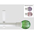 Kid's White 48 to 86-inch Adjustable Drapery Pole Set