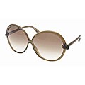 Tom Ford TF164 Nicole 48F Transparent Brown Fashion Sunglasses