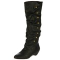 Madden Girl Women's 'Zaney' Black Tall Studded Boots
