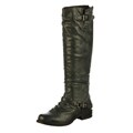 Madden Girl Women's 'Zoiiee' Black Riding Boots