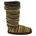 Muk Luks Women's Fairisle Toggle Slippers