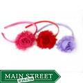 Bow Clippeez 2 Envy Shabby Chic Headband