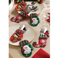 Bucilla Utility Silverware Holders Felt Applique Kit (Set of 6)