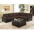 Reese 2-piece Microfiber Sectional Sofa
