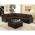 Reese 2-piece Microfiber Sectional Sofa