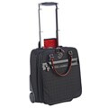 Johnston & Murphy Mallory Rolling Overnighter Road Agent Laptop Case