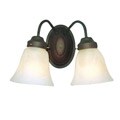 Woodbridge Lighting Ridgemont 2-light Bronze Bath Sconce