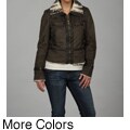 Steve Madden Women's Faux-fur Bomber Jacket