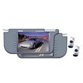 Pair of Pyle 9.2'' TFT/LCD Left & Right Sun Visor Monitor (Grey)