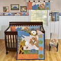 Sumersault Peek-A-Boo 10-piece Crib Bedding Set