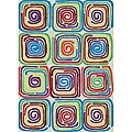 Peony Ivory/ Multi Geometric Rug (7'6 x 9'6)