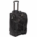 Delsey Helium Pro H-Lite Black 21-inch Carry-on Rolling Duffel Bag
