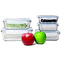 Lock & Lock BOROSEAL Borosilicate Glass 10-pc Set