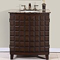 Single Sink 30.5-inch Granite Top Vanity Cabinet